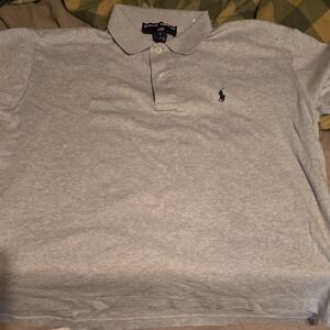 Polo by Ralph Lauren Light Gray Polo Shirt